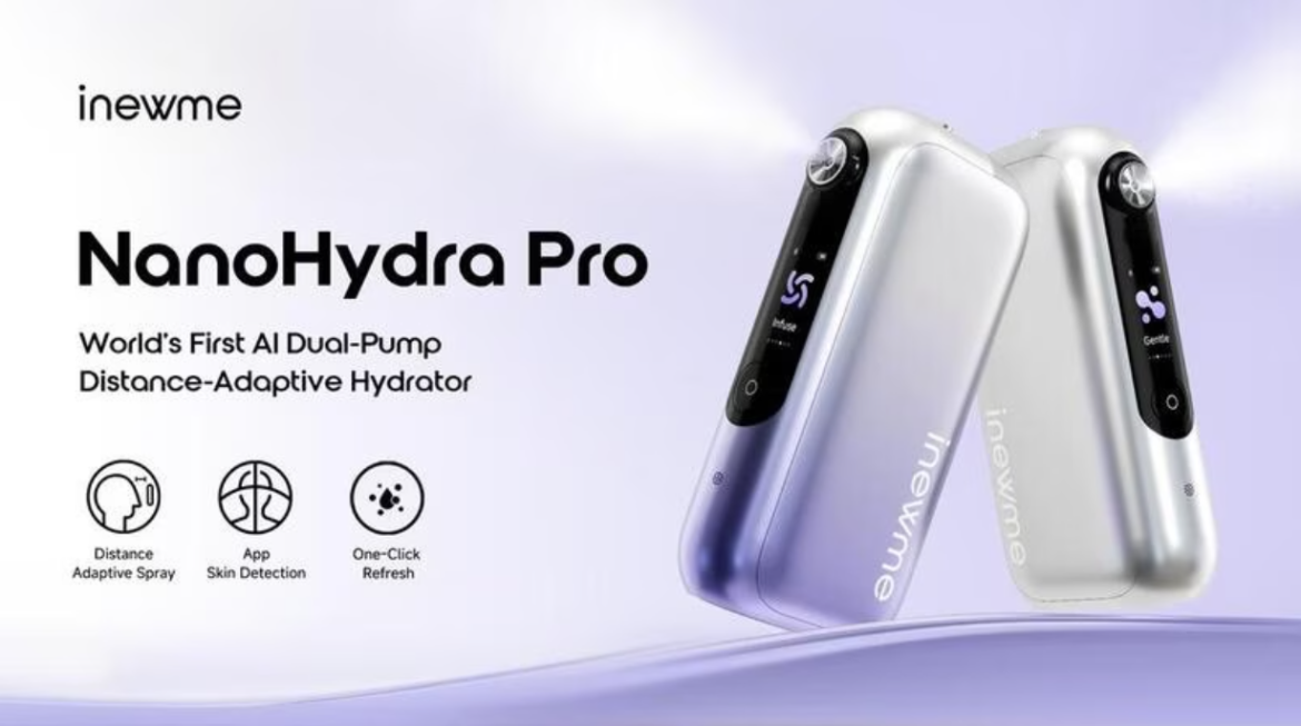 Hydratation de luxe portable IA NanoHydra Pro pour femme cadre au Maroc